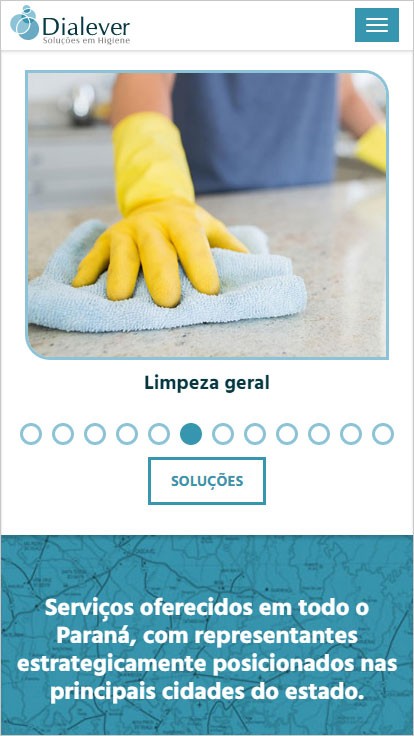 Site Dialever Soluções em Higiene